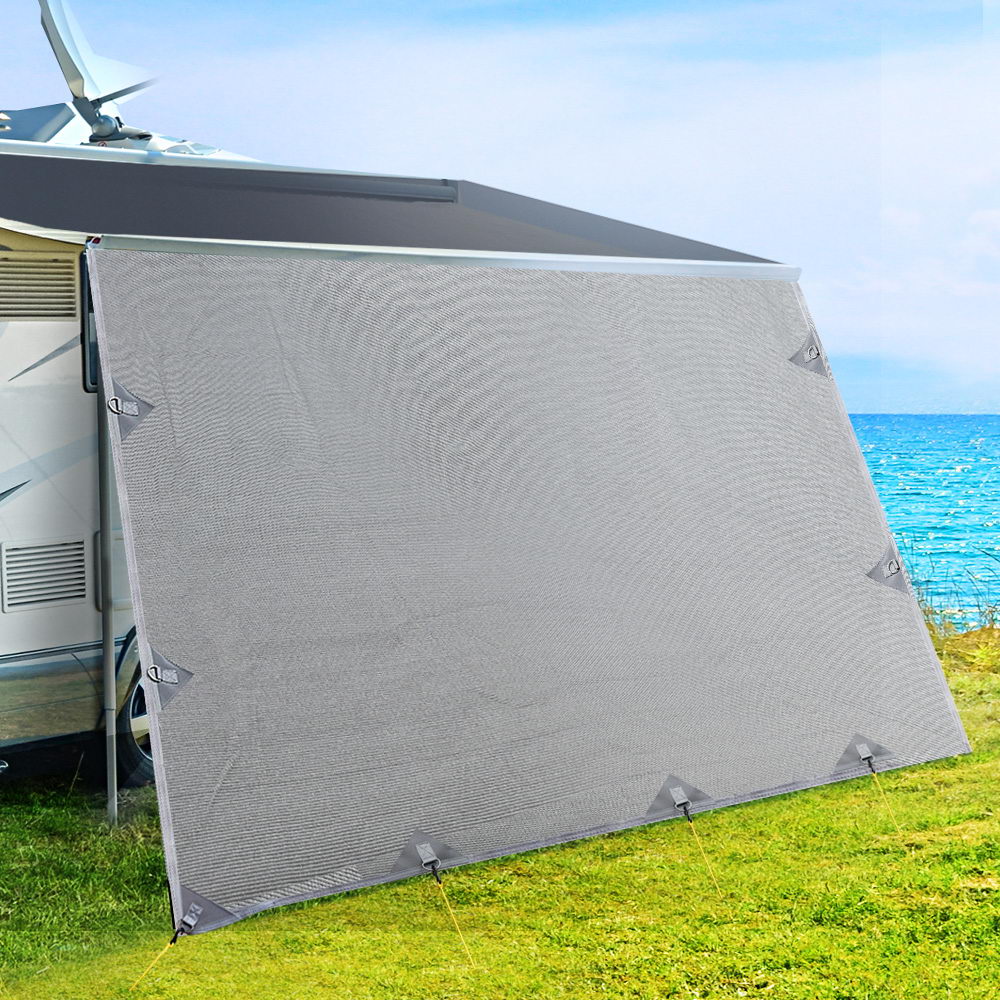 4.0M Caravan Privacy Screens | Wall Side Sun Shade | CampClub.au