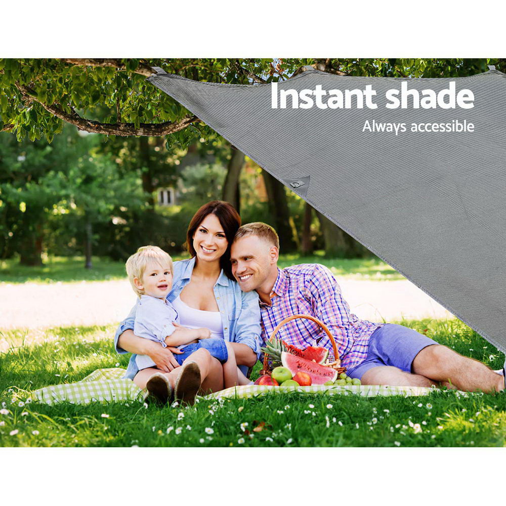 4.6M Caravan Privacy Screens | End Wall Side Sun Shade | CampClub.au
