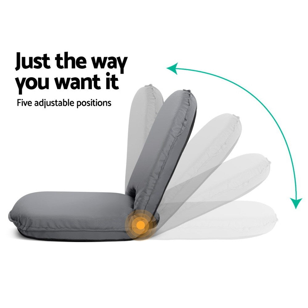 Portable Camping Sofa | Grey Lounge Sofa | CampClub.au