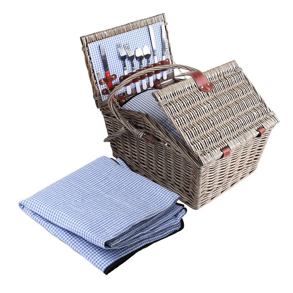 Picnic Basket Deluxe | Alfresco Picnic Basket | CampClub.au