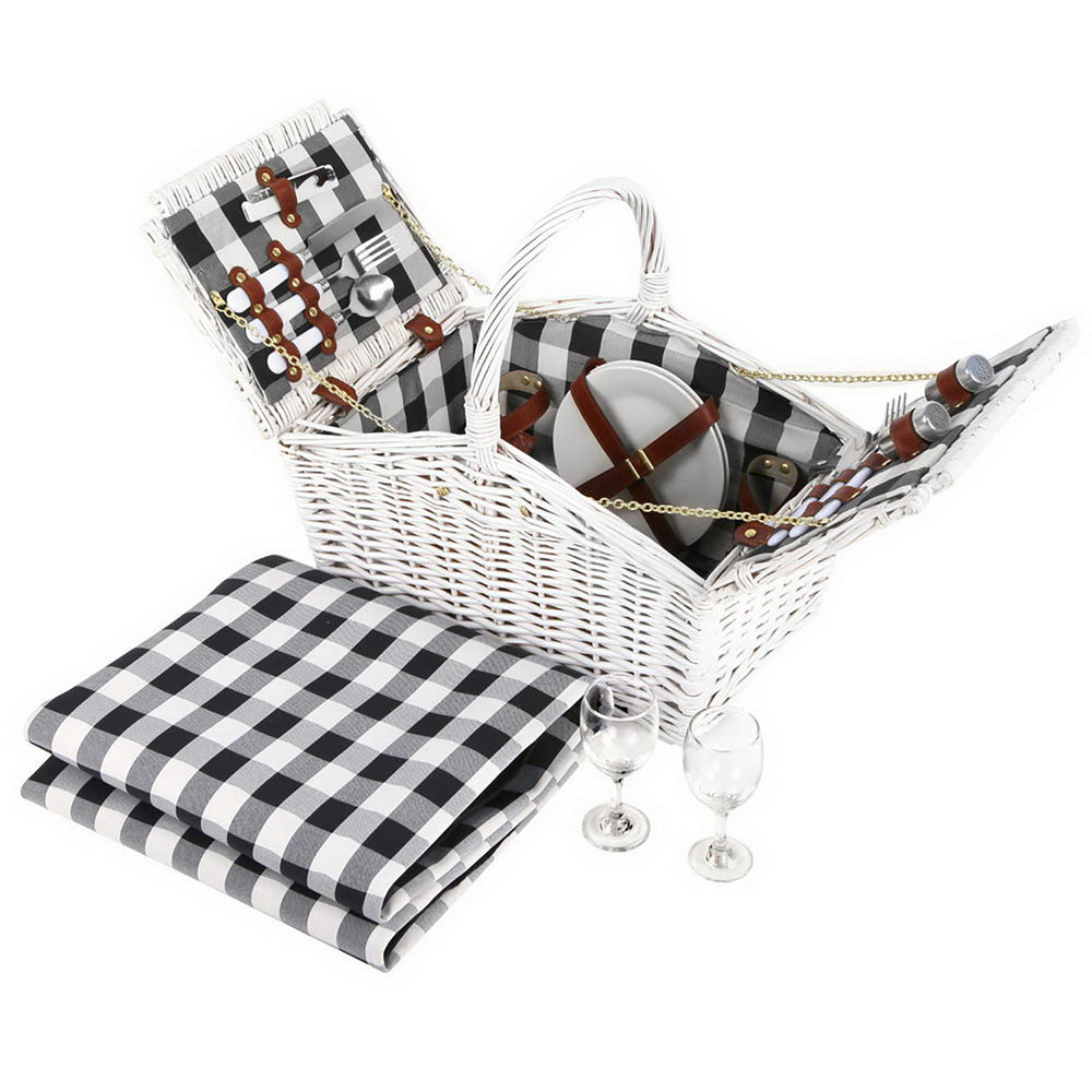 Alfresco Picnic Basket | Vintage Picnic Baskets | CampClub.au
