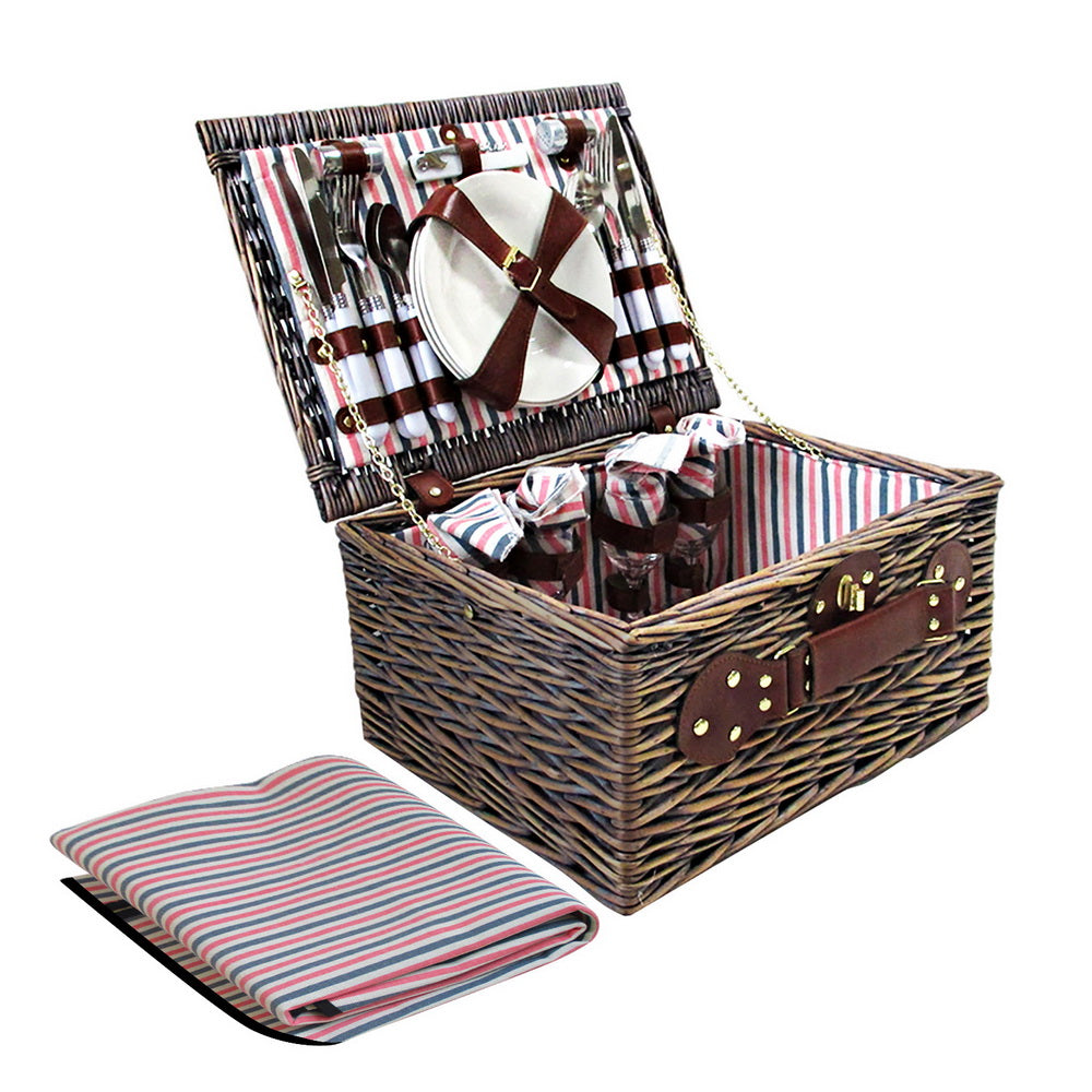 Picnic Basket Deluxe | Deluxe Picnic Blanket | CampClub.au
