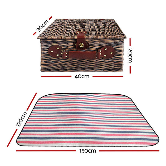 Picnic Basket Deluxe | Deluxe Picnic Blanket | CampClub.au