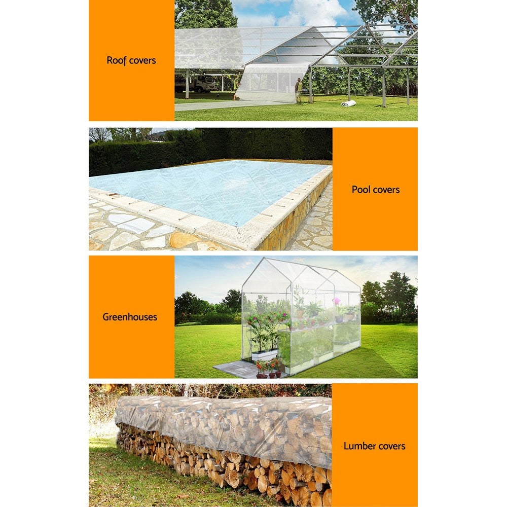 Poly Tarpaulin Cover | Instahut 2x3m Tarp Camping | CampClub.au