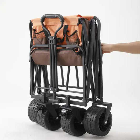 Multi-Function Folding Wagon Cart - Lightweight and Durable for Outdoor and Home Use
