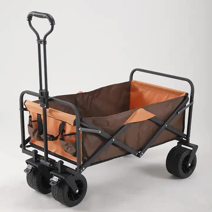 Multi-Function Folding Wagon Cart - Lightweight and Durable for Outdoor and Home Use