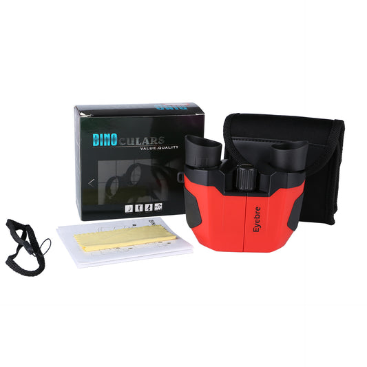 Pink (matte finish) 10x22 Kids Binoculars - Multi-Color Compact High-Definition Telescope for Outdoor Adventures & Concerts