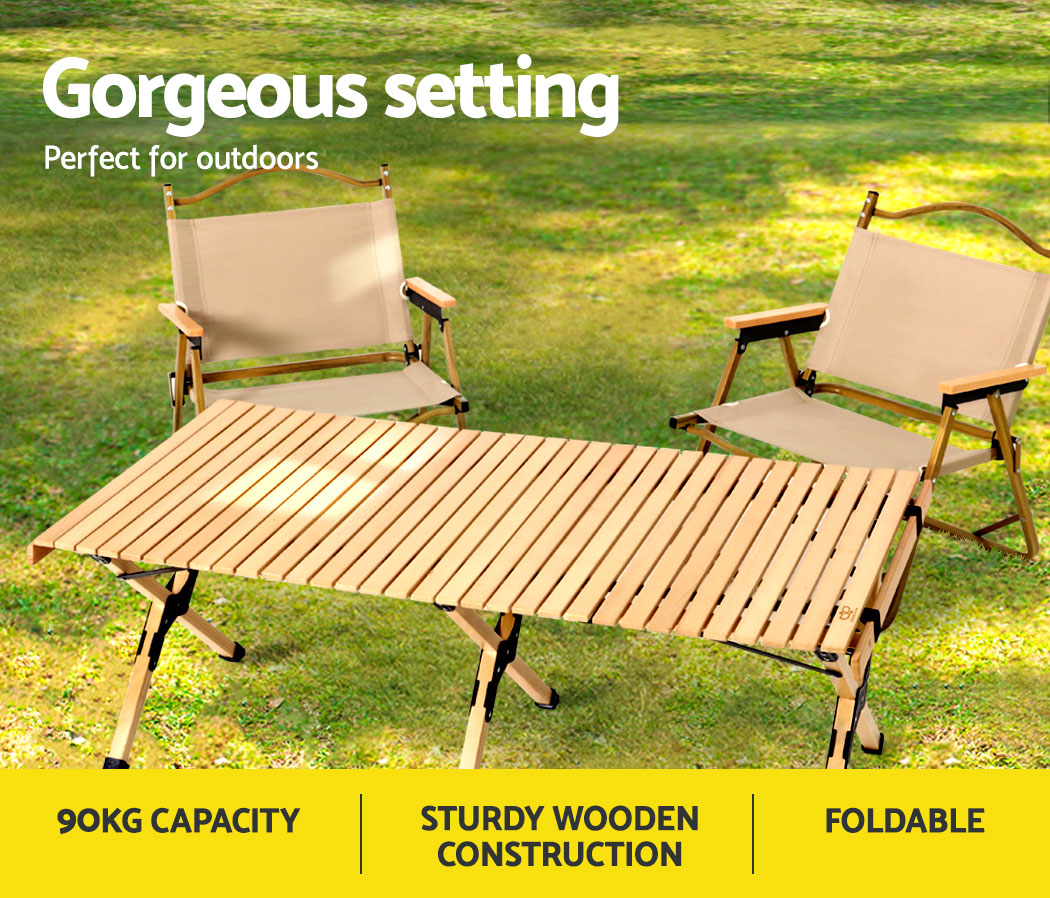 Picnic Table Camping Desk | Gardeon Outdoor Furniture | CampClub.au