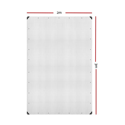 Poly Tarpaulin Cover | Instahut 2x3m Tarp Camping | CampClub.au