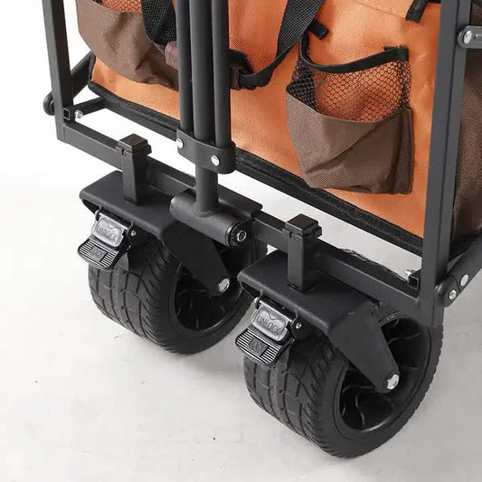 Multi-Function Folding Wagon Cart - Lightweight and Durable for Outdoor and Home Use