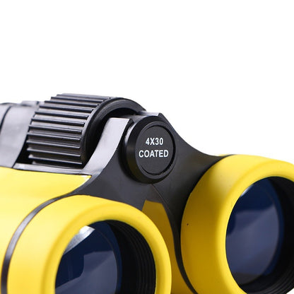 Orange 2-Pack 4x30 Kids Binoculars Set - Lightweight & Durable for Young Explorers