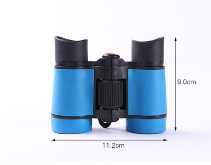 Orange 2-Pack 4x30 Kids Binoculars Set - Lightweight & Durable for Young Explorers